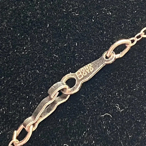 Tiny Heart Pendant on Silver 925 Necklace - Picture 8 of 8